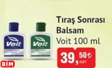VOİT  TIRAŞ SONRASI BALSAM